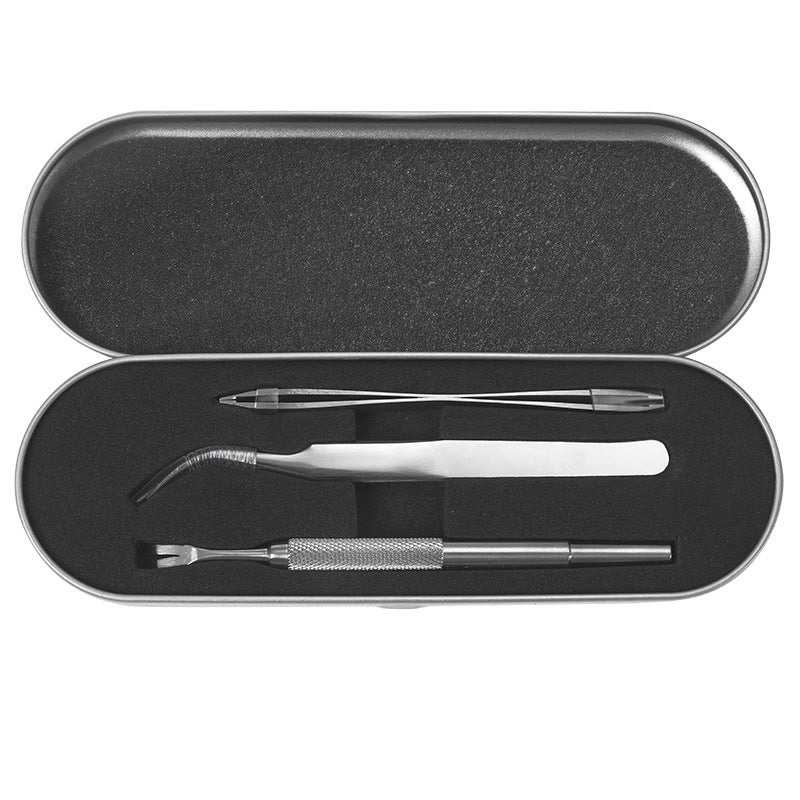 PetFolk Tick Removal Kit — Professional 3-Piece Stainless Steel Set for Dogs & Cats