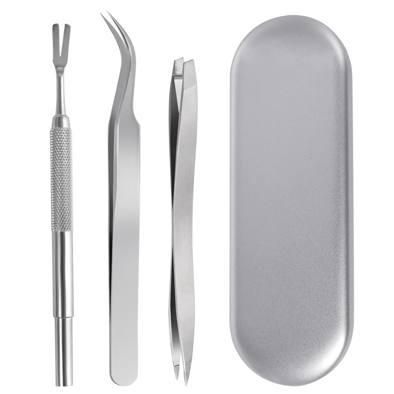 PetFolk Tick Removal Kit — Professional 3-Piece Stainless Steel Set for Dogs & Cats