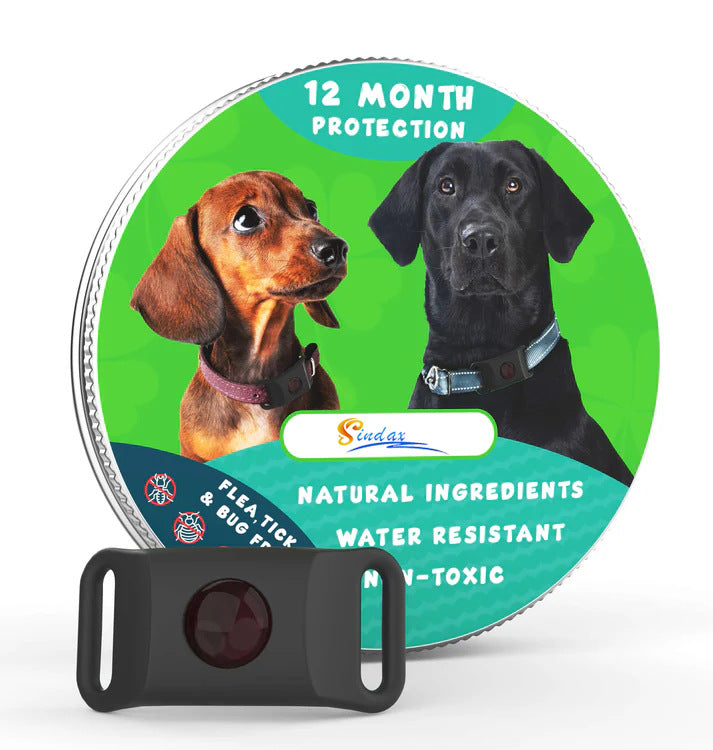PetFolk Oil Clip — Natural Flea & Tick Repellent Attachment, Essential Oil Refill, 12-Month Protection