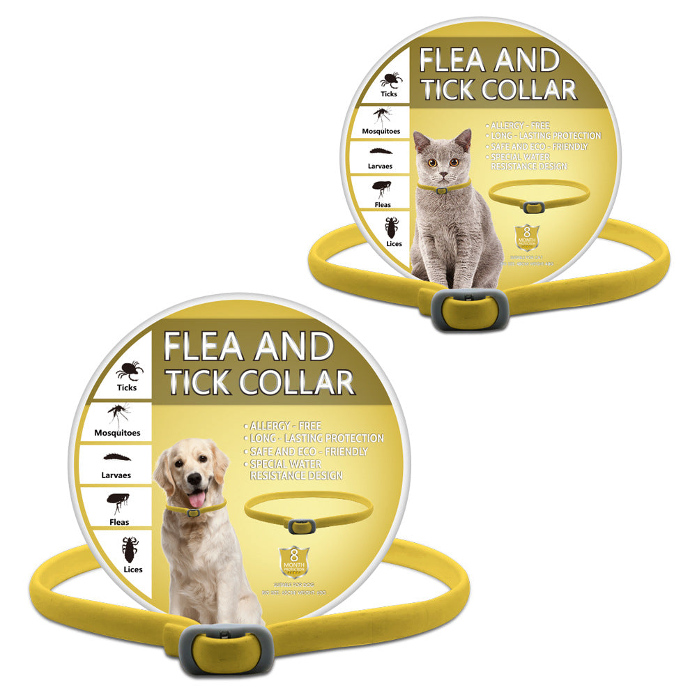 PetFolk Everyday — Natural Flea & Tick Collar for Dogs & Cats, Citronella & Peppermint Formula
