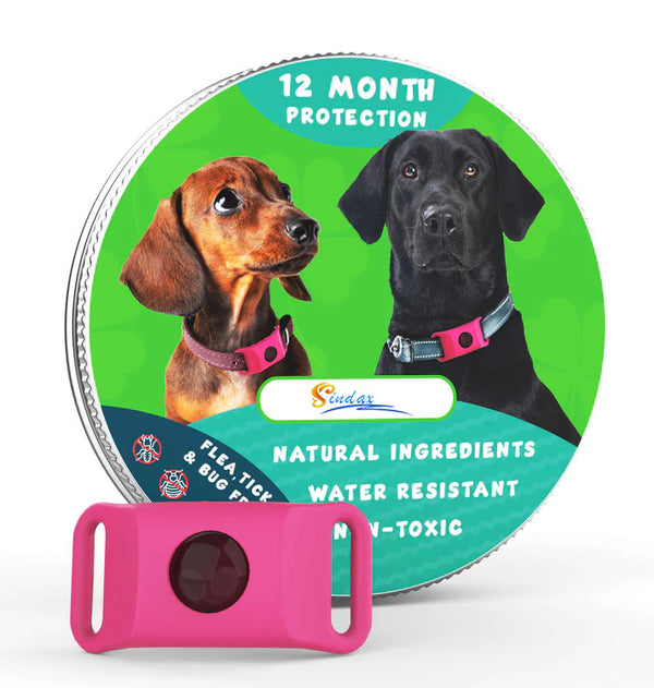 PetFolk Oil Clip — Natural Flea & Tick Repellent Attachment, Essential Oil Refill, 12-Month Protection